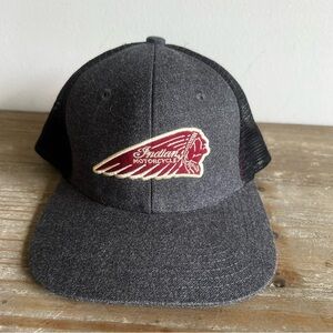 Indian Motorcycle Trucker Vented Open Hat #1265